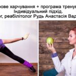 2в1 здорове харчування та програма тренувань Рудь Анастасії Грефі