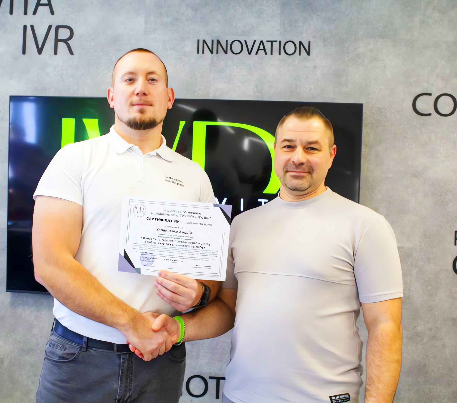 Остеопат ГРЕФІ Андрій Удовиченко повернувся до роботи після курсів!
