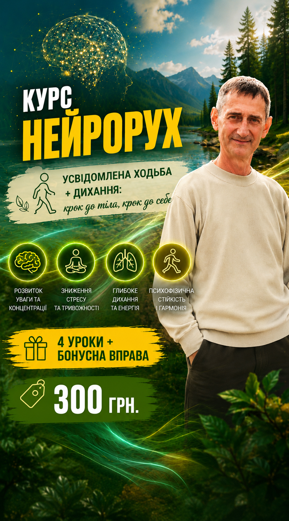Урок 1 курсу психолога Залеського нейрорух вертикал сайт ГРЕФІ Урок 1 курсу психолога Залеського нейрорух вертикал сайт ГРЕФІ